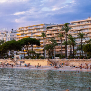 Hôtel de la Croisette au Crépuscule - Cannes